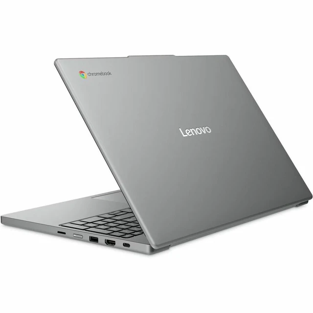 Alt view image 3 of 7 - Lenovo Chromebook Plus Chrome 15ITN10 83T20002US 15.3" Chromebook - WUXGA - Intel Core 3 N355 - 8 GB - 128 GB Flash Memory - English (US) Keyboard - Luna Gray - Intel Chip - 1920 x 1200 - ChromeO