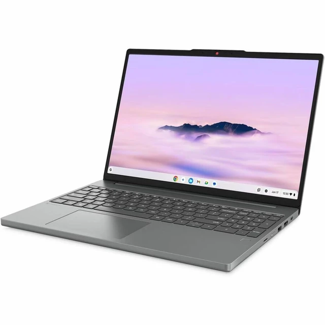 Alt view image 7 of 7 - Lenovo Chromebook Plus Chrome 15ITN10 83T20002US 15.3" Chromebook - WUXGA - Intel Core 3 N355 - 8 GB - 128 GB Flash Memory - English (US) Keyboard - Luna Gray - Intel Chip - 1920 x 1200 - ChromeO