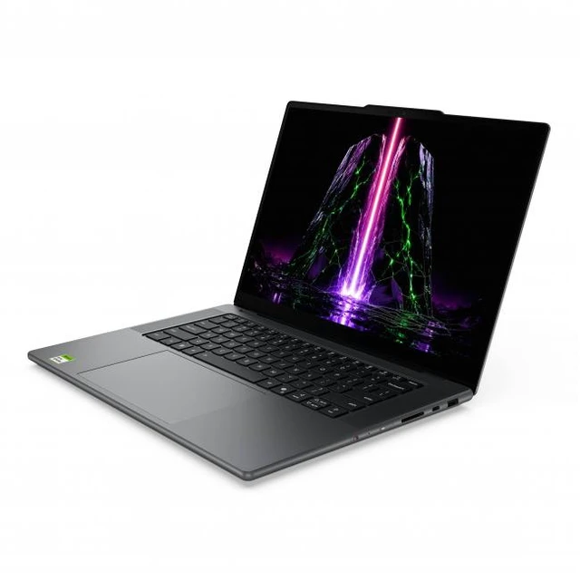 Alt view image 5 of 7 - Lenovo Pro 9n 15.3" WQXGA Touchscreen Notebook NVIDIA RTX Spark N1X with 6144-core GPU and 20-core CPU 64GB RAM 2TB SSD Thunder Grey