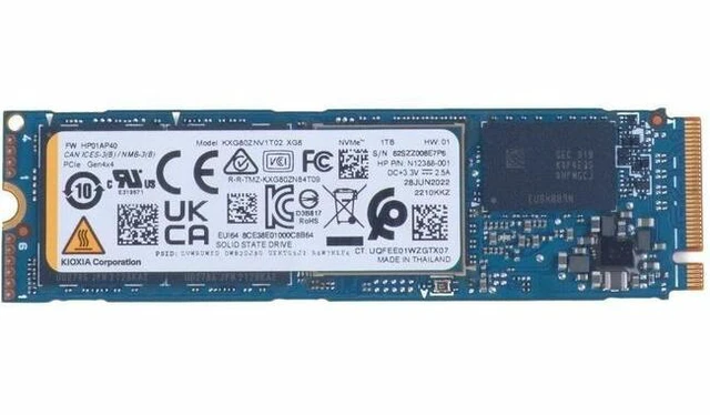 Alt view image 2 of 3 - HP 1TB PCIE SSD