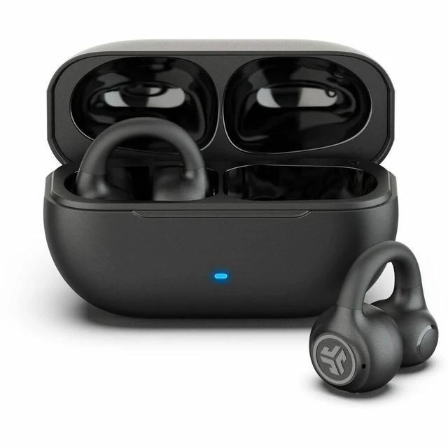 Alt view image 9 of 14 - JLab, Flex, Open Ear Earbuds, Clip On True Wireless Bluetooth Earbuds, Black