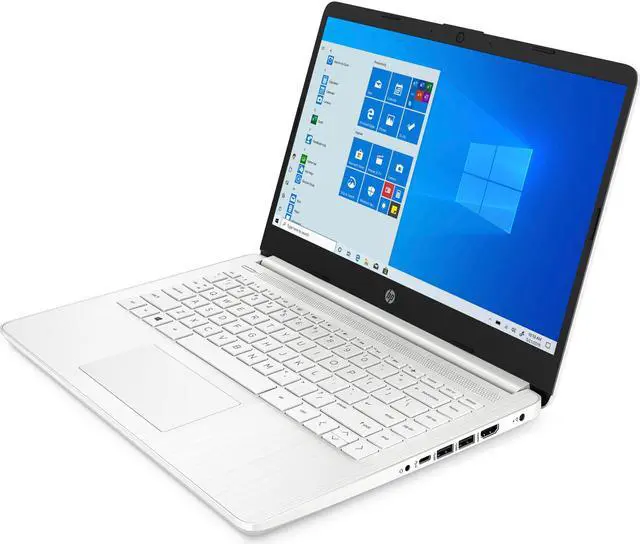 Alt view image 5 of 7 - HP 14 Series 14" Touchscreen Laptop - Intel Celeron N4020 - 4GB RAM - 64GB eMMC - Windows 10 Home in S mode - Snow White  14-dq0080nr (47X83UA#ABA)