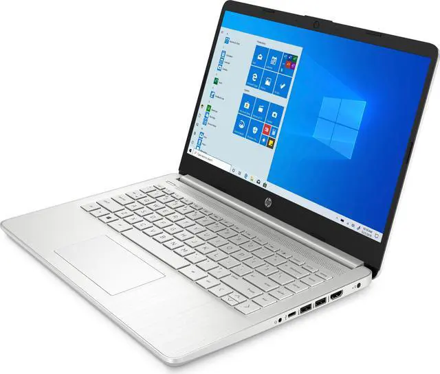 Alt view image 2 of 7 - HP Stream 14 Series 14" Laptop AMD 3050u 4GB RAM 64GB eMMC Natural Silver