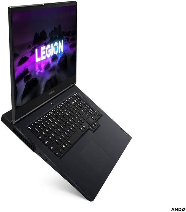 Alt view image 2 of 18 - Lenovo Legion 5 15.6" 165Hz Gaming Laptop AMD Ryzen 7-5800H 16GB RAM 1TB SSD RTX 3070 8GB GDDR6 130W TGP