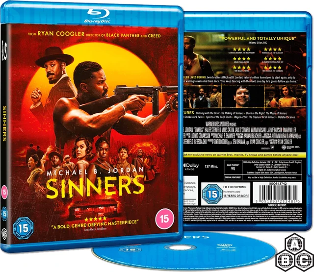 Alt view image 3 of 3 - Sinners - Blue Ray and Digital Code