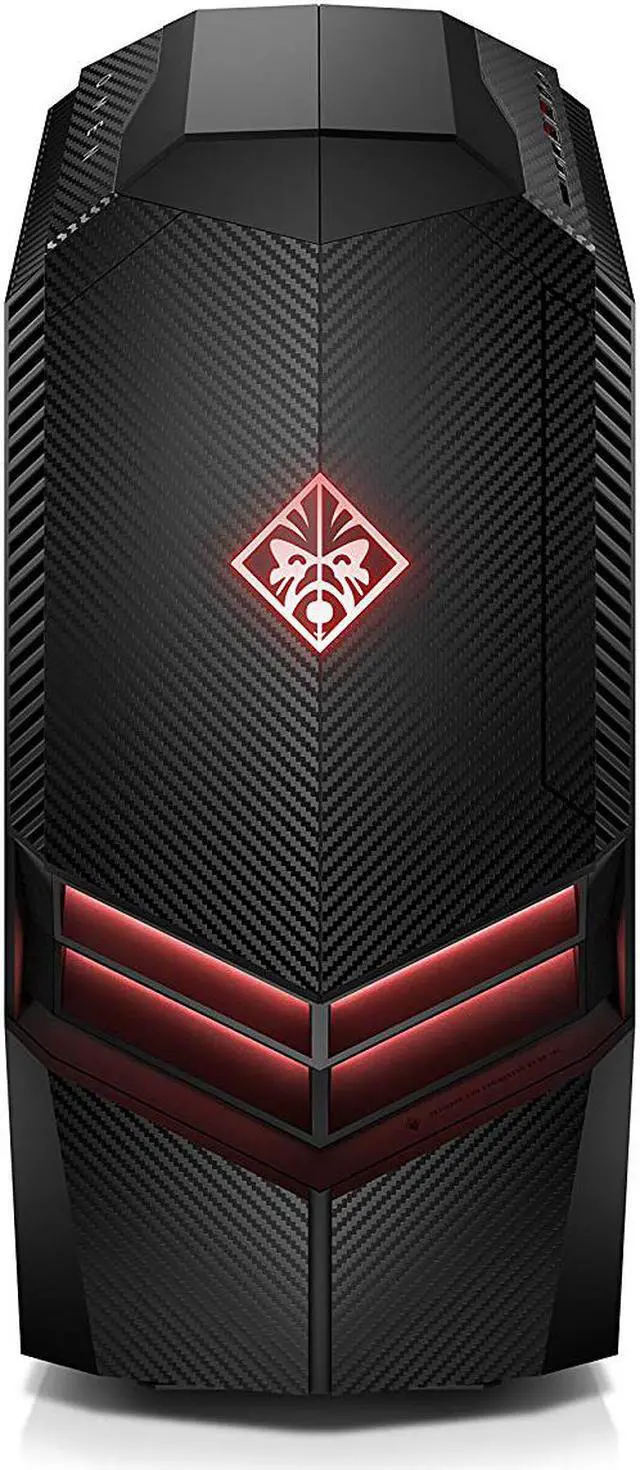 Alt view image 2 of 8 - OMEN by HP Gaming Desktop Computer, Intel Core i7-8700K, NVIDIA GeForce GTX 1080 Ti, 16GB RAM, 2TB hard drive, 512GB SSD, Windows 10 (880-130, Black)