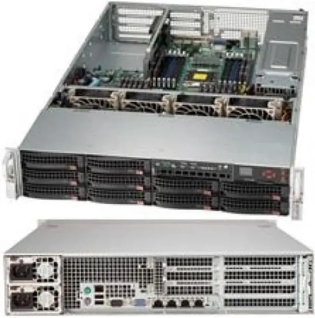 Alt view image 2 of 7 - Supermicro SuperChassis 823TQ-653LPB
