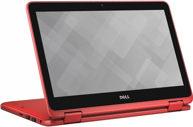 Alt view image 2 of 15 - Dell Inspiron i3179-0000RED 11.6" HD 2-IN-1 Laptop (7th Generation Intel Core m3-7Y30, 4GB RAM, 500GB HDD) RED