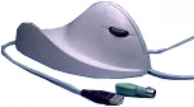 Main image of Designer Appliances 0270-0030 Designer Appliances Quill Mouse White Ergonomic PC,MA Left Hand by Ergoguys - Optical - USB