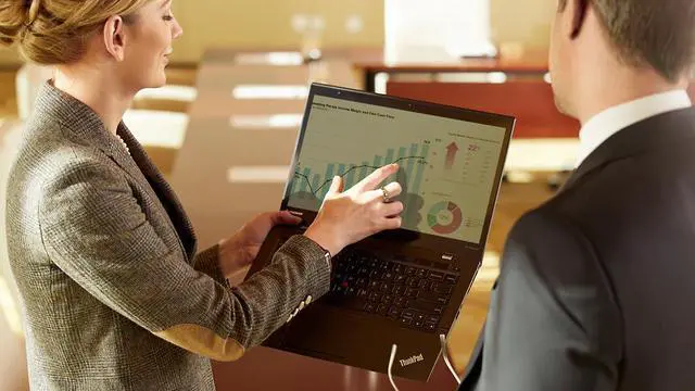 Alt view image 3 of 8 - ThinkPad Laptop X1 Carbon (4th Gen) Intel Core i7-6600U 16GB Memory 256 GB SSD Intel HD Graphics 520 14.0" Non-Touch Screen Windows 10 Pro 64-Bit 20FB004RUS