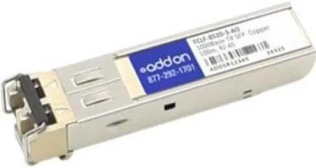Main image of Addon Finisar Fclf-8520-3 Compatible Taa Compliant 10/100/1000Base-Tx Sfp Transceiver (Copper 100M Rj-45)