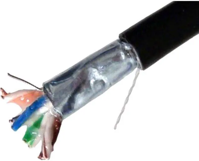 Alt view image 3 of 10 - 4xem 4XOCAT5E1000 1000Ft Cat5E Outdoor Rated Black Gel Filled Cable Solid