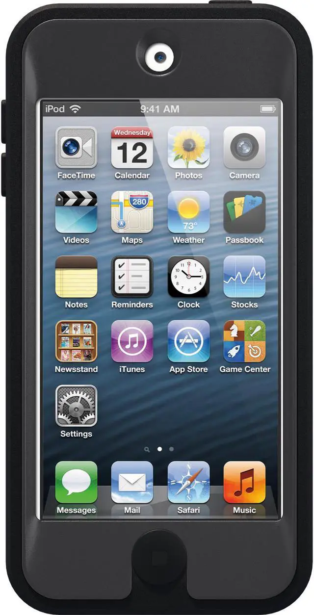 Alt view image 2 of 11 - Case/Defender Apple iPod Touch 5th Coal
