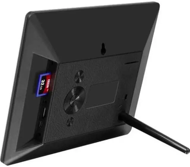 Alt view image 12 of 20 - Aluratek 8" Wi-Fi Digital Photo Frame With Touchscreen Lcd Display