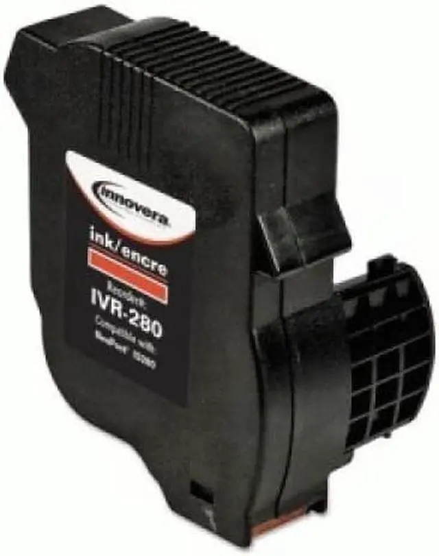 Alt view image 2 of 13 - Innovera Remanufactured Hasler IMINK2 (IM-280) Postage Meter Ink Red