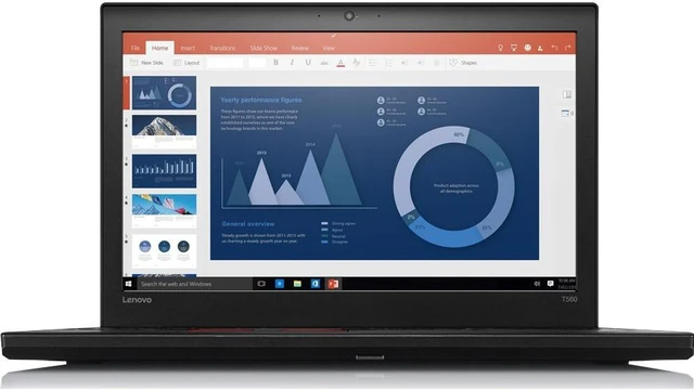 Alt view image 6 of 13 - Lenovo ThinkPad T560 20FH002FUS 15.6" Touchscreen (In-plane Switching (IPS) Technology) Notebooks - Intel Core i7 (6th Gen) i7-6600U Dual-core (2 Core) 2.60 GHz - Black