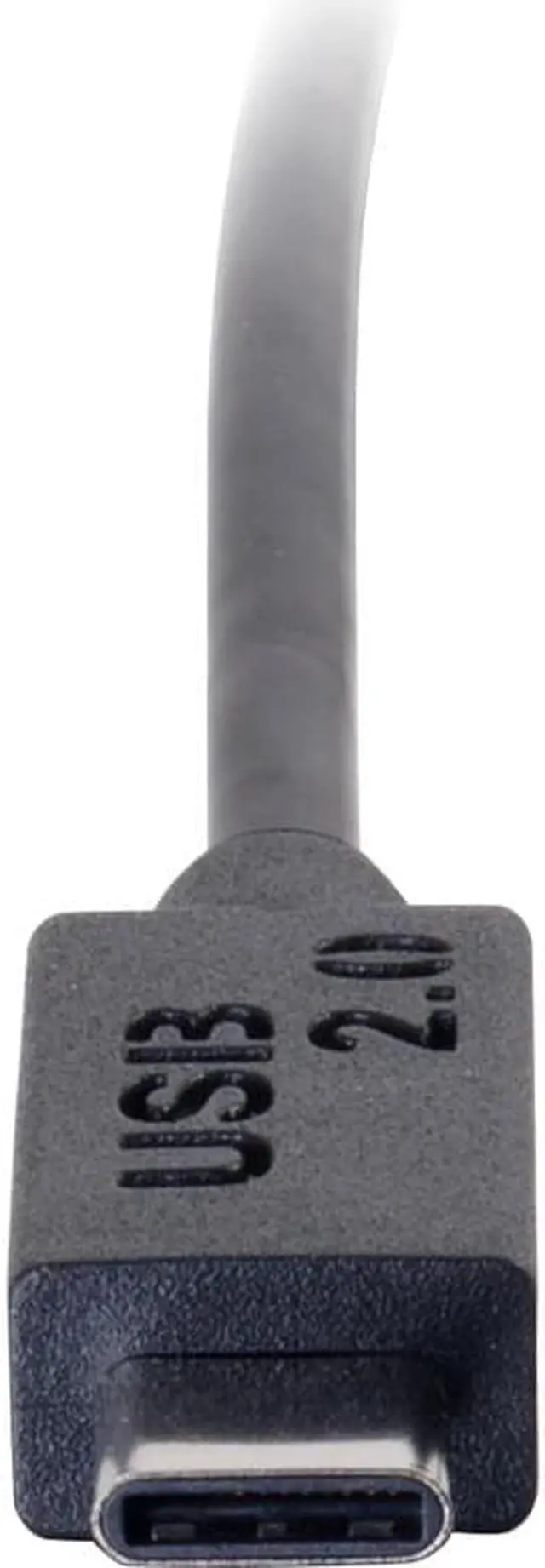 Alt view image 4 of 13 - C2G 28850 USB 2.0 USB-C to USB Micro-B Cable M/M for Phones, Laptops, Tablets, Chromebook Pixel, Samsung Galaxy TabPro S, LG G6, Apple MacBook, Black (3 Feet, 0.91 Meters)