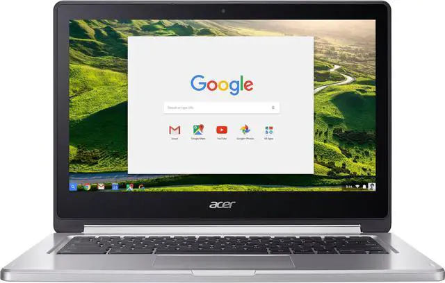 Alt view image 4 of 16 - Acer CB5-312T-K6TF 13.3" 16:9 Chromebook - 1920 x 1080 Touchscreen - In-plane Switching (IPS) Technology - MediaTek M8173C Quad-core (4 Core) 2.10 GHz - 4 GB LPDDR3 - 32 GB Flash Memory Capacity - Chrome OS