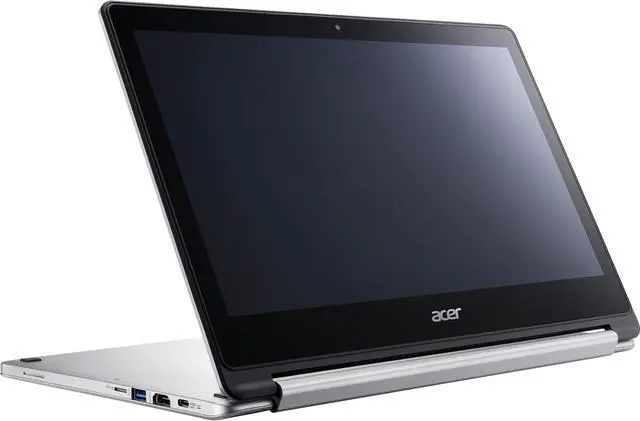 Alt view image 2 of 16 - Acer CB5-312T-K6TF 13.3" 16:9 Chromebook - 1920 x 1080 Touchscreen - In-plane Switching (IPS) Technology - MediaTek M8173C Quad-core (4 Core) 2.10 GHz - 4 GB LPDDR3 - 32 GB Flash Memory Capacity - Chrome OS