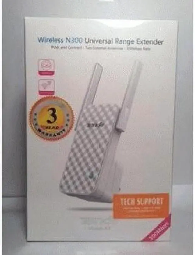 Alt view image 3 of 16 - Tenda A9 Wireless N300 Universal Range Extender
