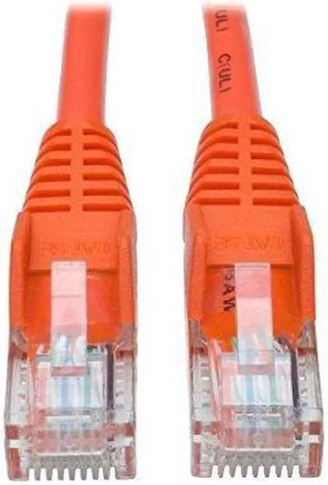 Main image of TRIPP LITE N001-014-OR TRIPP LITE 14FT CAT5 CAT5E SNAGLESS MOLDED PATCH CABLE UTP ORANGE RJ45 M/M 14' (