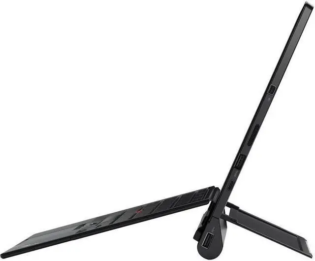 Alt view image 5 of 5 - Lenovo ThinkPad X1 Tablet 20GG001PUS 12" (In-plane Switching (IPS) Technology) 2 in 1 Notebook - Intel Core M m7-6Y75 Dual-core (2 Core) 1.20 GHz - Convertible - Midnight Black