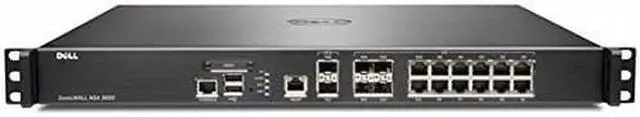 Main image of SonicWall NSA 5600 Network Security/Firewall Appliance - 12 Port - 1000Base-T, 10GBase-X 10 Gigabit Ethernet - DES, 3DES, AES (128-bit), AES (192-bit), AES (256-bit), MD5, SHA-1 - USB - 12 x RJ-45 - 7