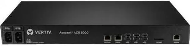 Alt view image 2 of 16 - Avocent ACS 8000 48-Port Advanced Console Server