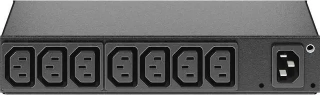 Alt view image 2 of 13 - Apc Ap6015a Power Distribution Unit (Pdu) 0U/1U Black 8 Ac Outlet(S)