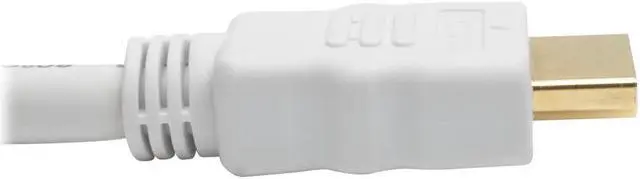 Alt view image 2 of 20 - Tripp Lite P568-010-WH High-Speed HDMI 4K Cable (M/M), White, 10 ft.