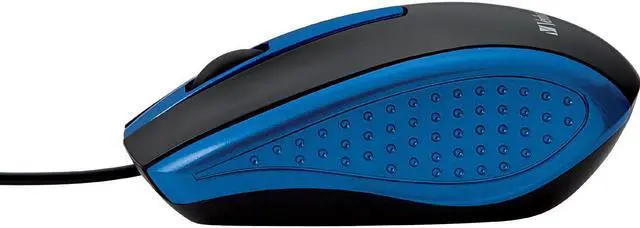 Main image of Verbatim Mouse Optical Corded f/PCs & Macs Blue/Black 99743