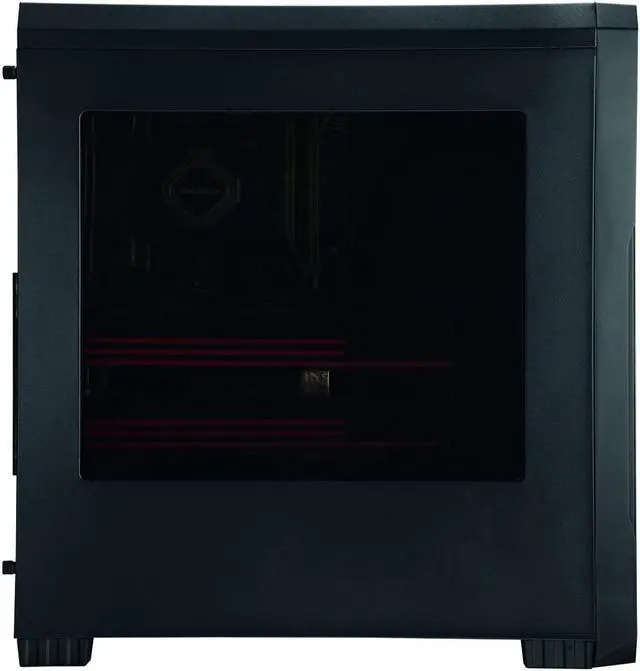 Alt view image 3 of 8 - Enermax Ostrog Lite ECB3080BB-01 Computer Case - Mid-tower - Black - Aluminum, Acrylic - 6 x Bay - 2 x 4.72" x Fan(s) Installed - ATX, Micro ATX, Mini ITX Motherboard Supported - 4 x Fan(s) Suppo