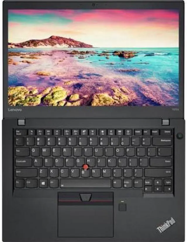Alt view image 5 of 13 - Lenovo ThinkPad T470s 20HF0010US 14" LCD Notebook - Intel Core i7 (7th Gen) i7-7600U Dual-core (2 Core) 2.80 GHz - 12 GB DDR4 SDRAM - 512 GB SSD - Windows 10 Pro 64-bit (English) - 2560 x 1440 - In-plane Switching (IPS) Technology - Black