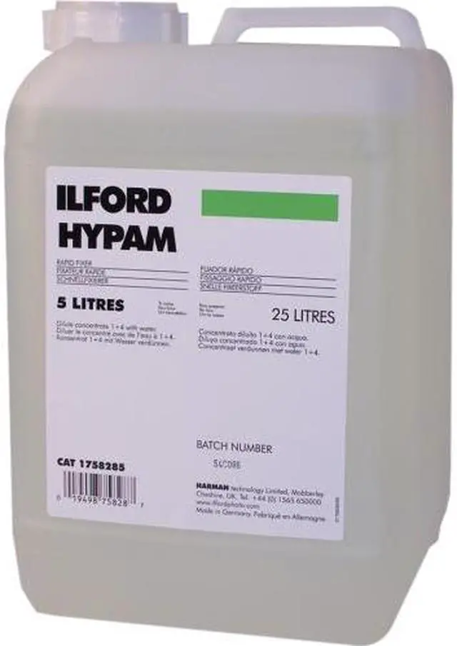 Alt view image 2 of 3 - Ilford Hypam Non-Hardening Rapid Fixer for Film & Paper, 5 Liter #1177879