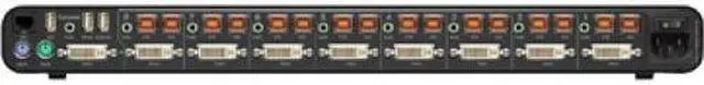 Alt view image 2 of 7 - Belkin Advanced Secure DVI-I KVM Switch; 8-Port Plus