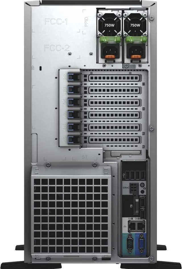 Alt view image 4 of 9 - Dell PowerEdge T430 5U Tower Server - 1 x Intel Xeon E5-2609 v4 Octa-core (8 Core) 1.70 GHz - 8 GB Installed DDR4 SDRAM - 1 TB (1 x 1 TB) Serial ATA/600 HDD - Serial ATA Controller - 2 x 495 W