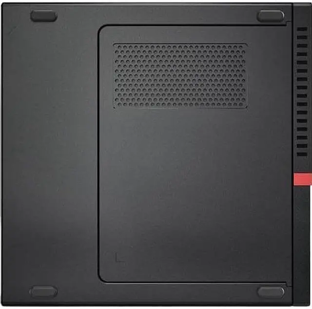 Alt view image 5 of 11 - Lenovo ThinkCentre M710q 10MR0003US Desktop Computer - Intel Core i7 (7th Gen) i7-7700T 2.90 GHz - 8 GB DDR4 SDRAM - 256 GB SSD - Windows 10 Pro 64-bit (English) - Tiny - Black