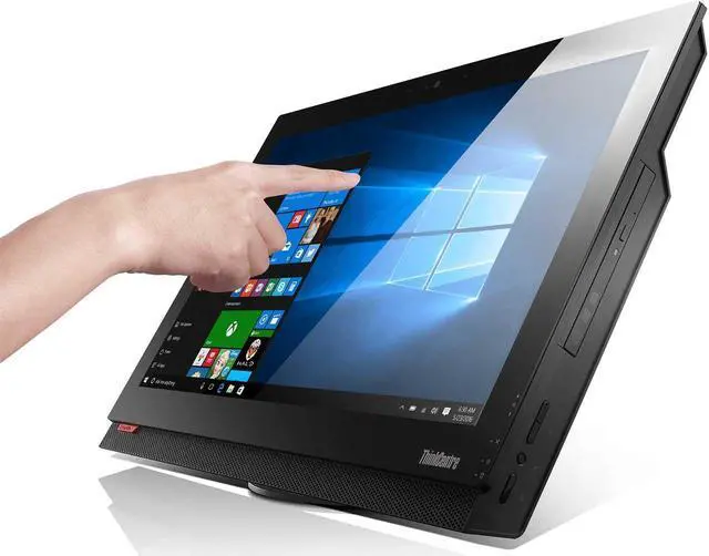 Alt view image 5 of 9 - Lenovo ThinkCentre M810z 10NY0015US All-in-One Computer - Intel Core i3 (7th Gen) i3-7100 3.90 GHz - 4 GB DDR4 SDRAM - 500 GB HDD - 21.5" 1920 x 1080 - Windows 10 Pro 64-bit (English) - Desktop - Business Black