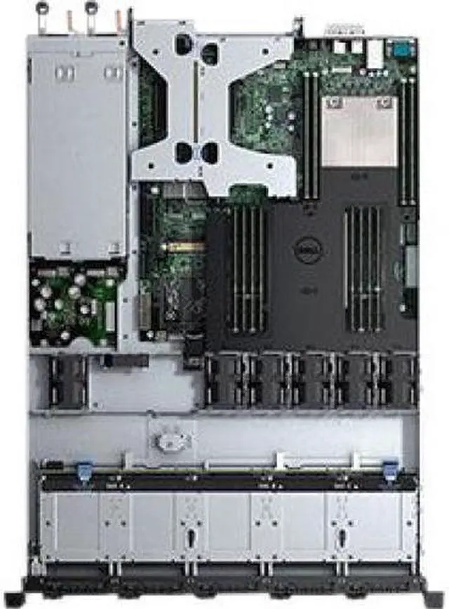 Alt view image 2 of 4 - Dell PowerEdge R430 1U Rack Server - 1 x Intel Xeon E5-2603 v4 Hexa-core (6 Core) 1.70 GHz - 8 GB Installed DDR4 SDRAM - 300 GB (1 x 300 GB) 12Gb/s SAS HDD - Serial Attached SCSI (SAS) Controller - 1 x 550 W