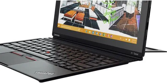 Alt view image 4 of 8 - Lenovo ThinkPad X1 Tablet 20JB002BUS 12" Touchscreen LCD 2 in 1 Notebook - Intel Core i7 (7th Gen) i7-7Y75 Dual-core (2 Core) 1.30 GHz - 16 GB LPDDR3 - 256 GB SSD - Windows 10 Pro 64-bit (English) - 2160 x 1440 - In-plane Switching (IPS)...