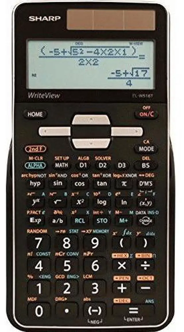Main image of Sharp EL-W516TBSL Scientific Calculator 16-Digit LCD ELW516TBSL