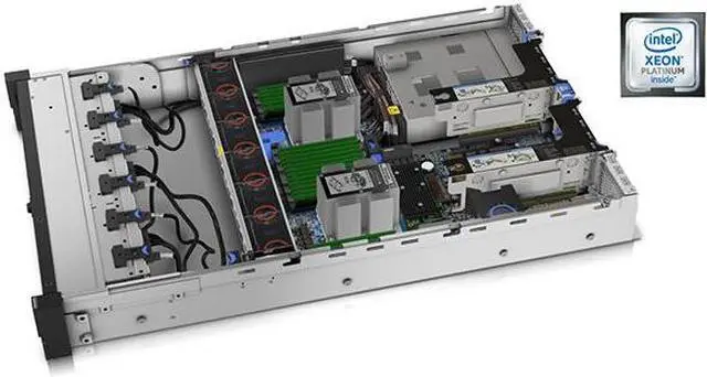 Alt view image 2 of 4 - Lenovo ThinkSystem SR650 7X06A057NA 2U Rack Server - 1 x Intel Xeon Silver 4110 Octa-core (8 Core) 2.10 GHz - 16 GB Installed DDR4 SDRAM - 12Gb/s SAS Controller - 1 x 750 W