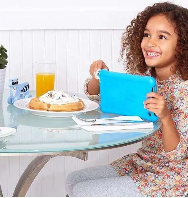 Alt view image 18 of 20 - Amazon - Fire Kids Edition - 7" - Tablet - 16GB 7th Generation, 2017 Release - Blue