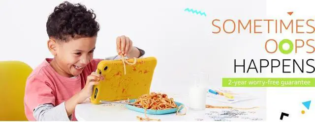 Alt view image 13 of 20 - Amazon - Fire Kids Edition - 7" - Tablet - 16GB 7th Generation, 2017 Release - Blue