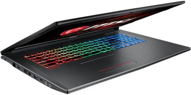 Alt view image 4 of 8 - MSI GF72VR 7RF-650 17.3" LCD Notebook - Intel Core i7 (7th Gen) i7-7700HQ Quad-core (4 Core) 2.80 GHz - 16 GB DDR4 SDRAM - 1 TB HDD - Windows 10 - 1920 x 1080 - True Color Technology - Black - NV
