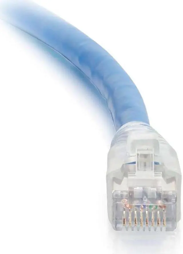 Alt view image 2 of 8 - C2G 43178 300Ft Hdbaset Certified Cat6A Cable - Non-Continuous Shielding - Cmp Plenum - Patch Cable - Rj-45 (M) To Rj-45 (M) - 300 Ft - Ftp - Cat 6A - Molded, Plenum, Snagless, Solid - Blue