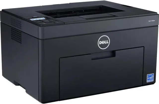 Alt view image 3 of 14 - Dell C1760nw Workgroup Up to 15 ppm 600 x 600 dpi Color Print Quality Color Ethernet (RJ-45) / USB LED Printer