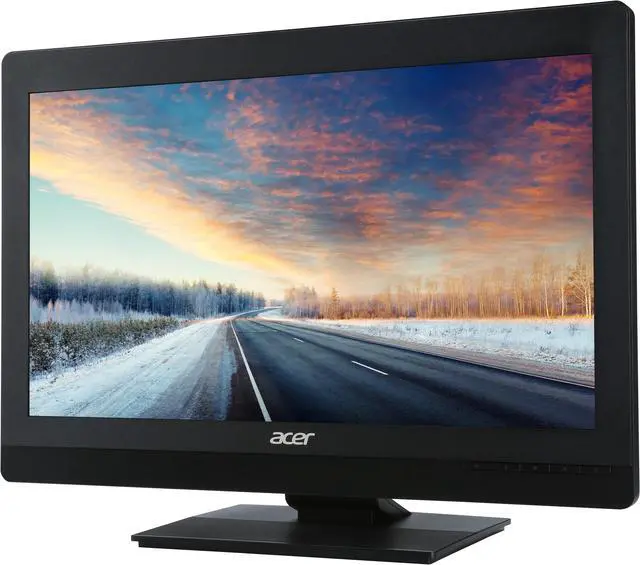 Alt view image 3 of 10 - Acer Veriton Z4820G All-in-One Computer - Intel Core i5 (7th Gen) i5-7500 3.40 GHz - 8 GB DDR4 SDRAM - 1 TB HDD - 23.8" 1920 x 1080 Touchscreen Display - Windows 10 Pro 64-bit - Desktop