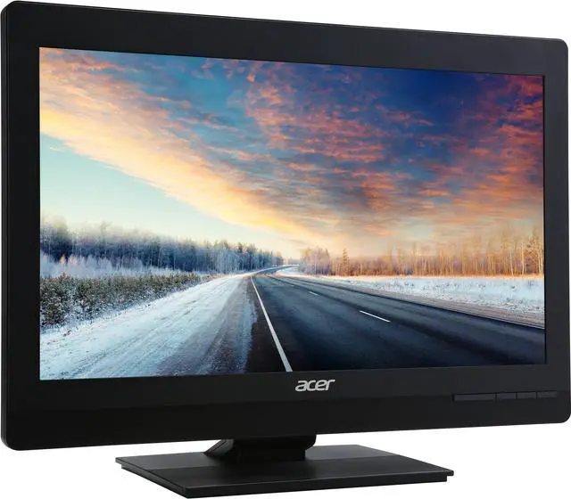 Alt view image 2 of 10 - Acer Veriton Z4820G All-in-One Computer - Intel Core i5 (7th Gen) i5-7500 3.40 GHz - 8 GB DDR4 SDRAM - 1 TB HDD - 23.8" 1920 x 1080 Touchscreen Display - Windows 10 Pro 64-bit - Desktop
