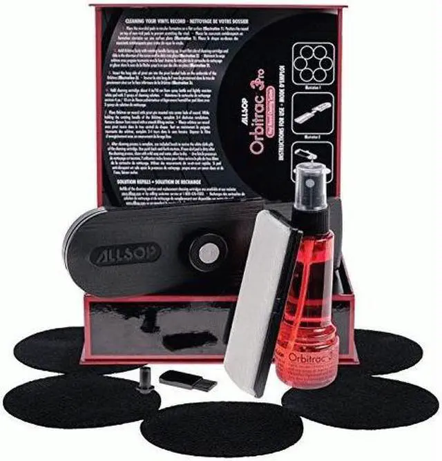 Main image of Orbitrac 3 Pro Vinyl Record Cleaning Kit